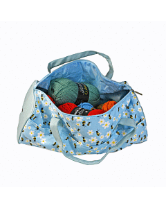 Yarn Storage Bag Blue 43 x 18 x 20