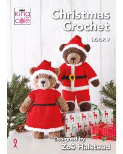 King Cole Christmas Crochet Book 7  