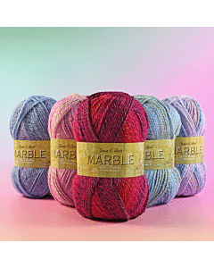 James C Brett Marble DK Yarn - 100g Ball