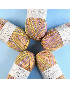 James C. Brett Stonewash DK Value Pack - 5 x 100g Balls