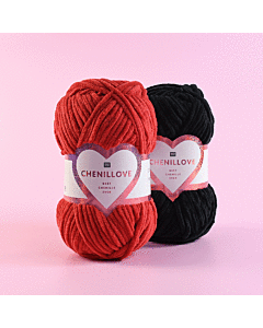 Rico Creative Chenillove Double Knit / Aran Yarn  - 100 grm Ball