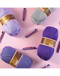 Stylecraft Special DK Parma Violets Colour Pack - 8x100g Balls  800g