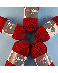 WoolBox Chunky Value Pack - 5 x 100g Balls