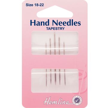 Hemline Tapestry Needles  18 to 22