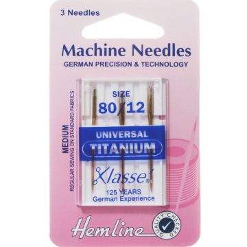 Sewing Machine Needles Universal  Titanium