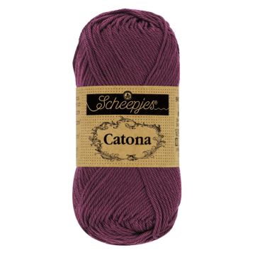 Scheepjes Catona 4ply 394 Shadow Purple 25g