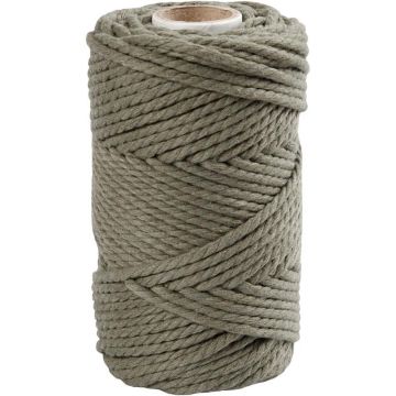 Reel of Macrame Cord Moss Green 4mmx55mx330gms