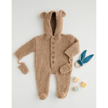 Sirdar Teddy Bear Romper in Snuggly Snowflake Chunky Pattern 5400