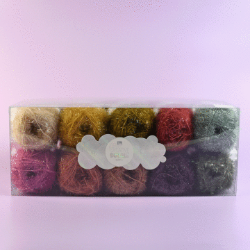 Rico Creative Bubble DK 10 Piece Earthy Yarn Colour Pack 004 - 10 x 50g