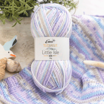 Emu Treasure Little Isle DK Yarn 50 grm Ball