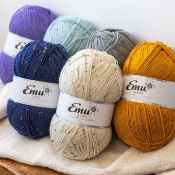 Emu Classic Aran With Wool Tweed Yarn 400 grm Ball