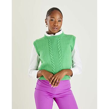 Knitting Pattern Sweater Vest in Hayfield Bonus DK 10597 32in to 54in