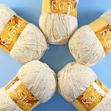 James C Brett Rustic Aran Value Pack - 5 x 400g Balls