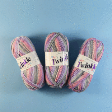 James C. Brett Baby Twinkle Prints DK Value Pack - 3 x 100g Balls