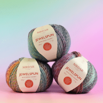 Sirdar Jewelspun Chunky with Wool Yarn 200 grm Ball