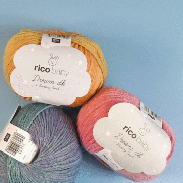 Rico Baby Dream DK Yarn  - 50 grm Ball