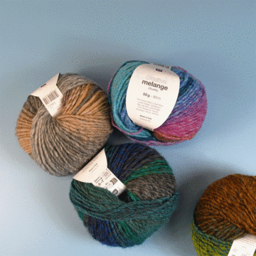 Rico Creative Melange Chunky Yarn - 50 grm Ball