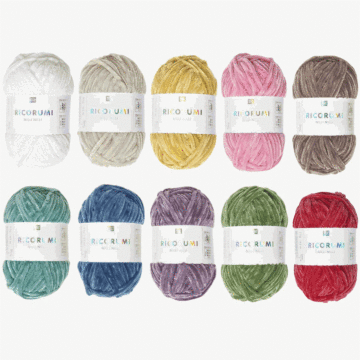 Ricorumi Nilli Nilli DK Rainbow 015 Yarn Colour Pack - 10 x 25g