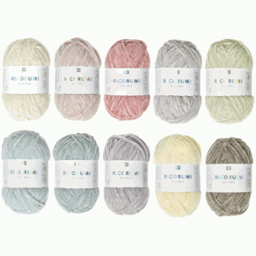 Ricorumi Nilli Nilli DK Pastel 016 Yarn Colour Pack - 10 x 25g