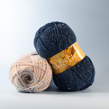 James C Brett Rustic Aran Yarn - 400g Ball