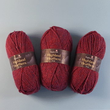 Stylecraft Highland Heathers Aran Value Pack - 3 x 100g Balls