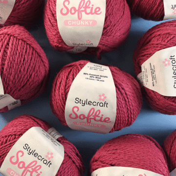 Stylecraft Softie Chunky Value Pack - 10 x 100g Balls