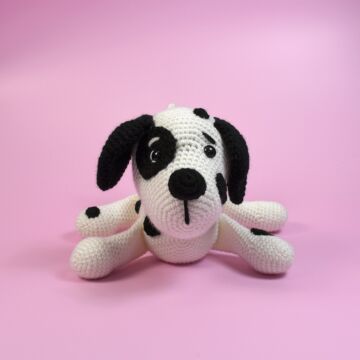 WoolPups Dalmatian Crochet in WoolBox Imagine Classic DK