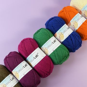 West Yorkshire Spinners ColourLab DK Yarn - 100 grm Ball